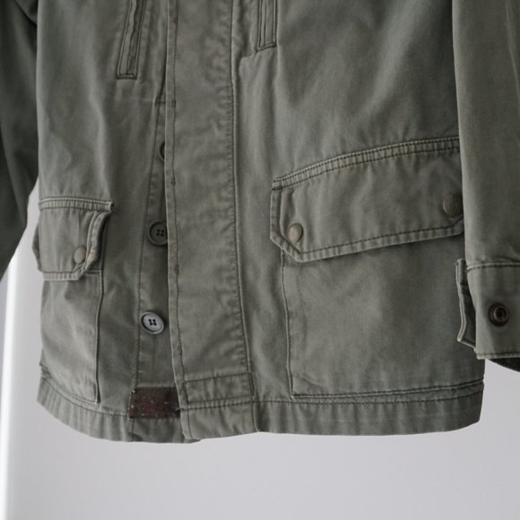 TOPSHOP green utility jacket - Picture 2 of 5